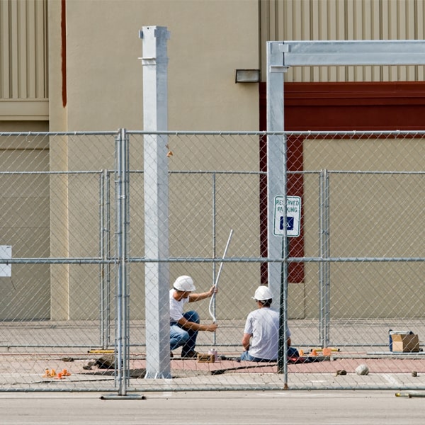 how much time can i lease the temporary fence for my building site or event in White Plains